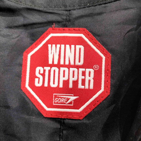 TEXPORT GORE WINDSTOPPER ナイロン切替フリースジップブルゾン メンズ