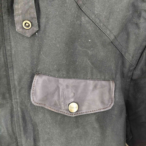 KOOLAH 裏地ネル オイルド ロングコート メンズ import:M