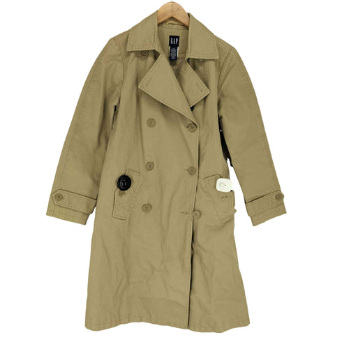 ギャップ Gap 00S OLD コットントレンチコート レディース S/P