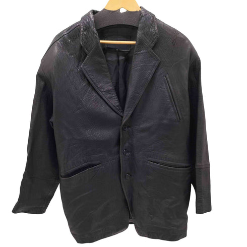 クリスチャンオジャール CHRISTIAN AUJARD レザーチェスタージャケット メンズ import:M