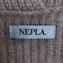 ネプラ NEPLA. RIB VEST ニット リブニットベスト レディース JPN:1