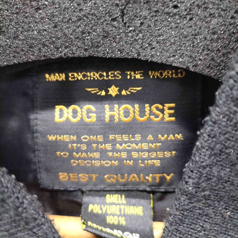 ドッグハウス DOG HOUSE フェイクレザージップアップブルゾン メンズ import:L