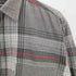 ノーティカ NAUTICA 90s ハーフジップ ガチャポケ チェックワークシャツ メンズ import:L