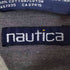 ノーティカ NAUTICA 90s ハーフジップ ガチャポケ チェックワークシャツ メンズ import:L