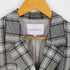 ユナイテッドアローズグリーンレーベルリラクシング UNITED ARROWS green label relaxing FM C/Li チェック W/チェスターコート レディース JPN:36