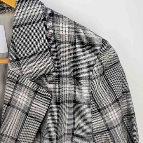 ユナイテッドアローズグリーンレーベルリラクシング UNITED ARROWS green label relaxing FM C/Li チェック W/チェスターコート レディース JPN:36
