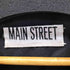 MAIN STREET ボタンレス 異素材切替ロングコート メンズ