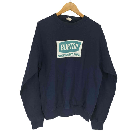 バートン BURTON 80S~ MADE IN USA フロントプリントスウェット メンズ