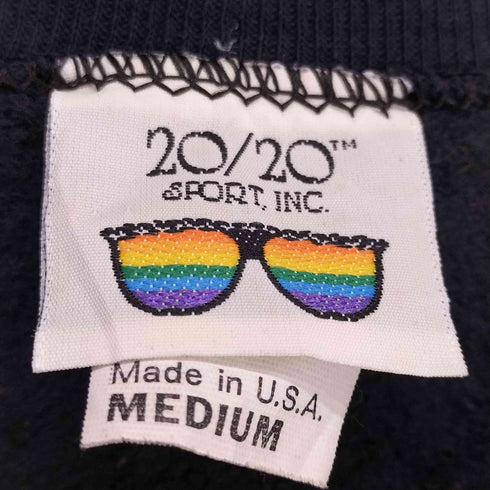 20/20 SPORT INC ボウリングワッペンデザインスウェット MADE IN USA メンズ M