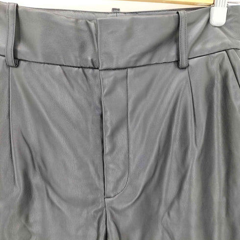ザラ ZARA フェイクレザーパンツ レディース import:M