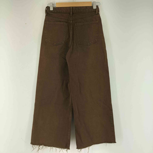 ザラ ZARA カットオフデニムパンツ レディース 34