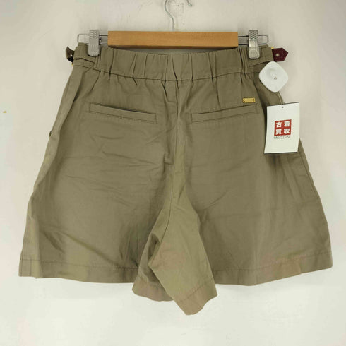 ブルーレーベルクレストブリッジ BLUE LABEL CRESTBRIDGE キュプラ混 ショートパンツ レディース 38