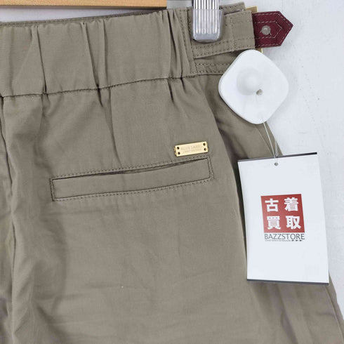 ブルーレーベルクレストブリッジ BLUE LABEL CRESTBRIDGE キュプラ混 ショートパンツ レディース 38