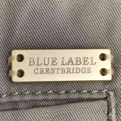 ブルーレーベルクレストブリッジ BLUE LABEL CRESTBRIDGE キュプラ混 ショートパンツ レディース 38
