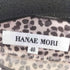ハナエモリ HANAE MORI ウール混 レオパードカーディガン レディース 40