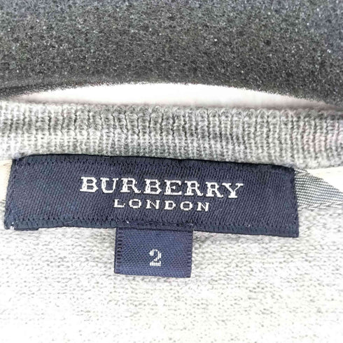 バーバリーロンドン BURBERRY LONDON シルクウール Vネックニット レディース 2