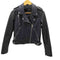 ザラ ZARA フェイクレザーライダースジャケット レディース import:S