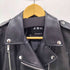 ザラ ZARA フェイクレザーライダースジャケット レディース import:S