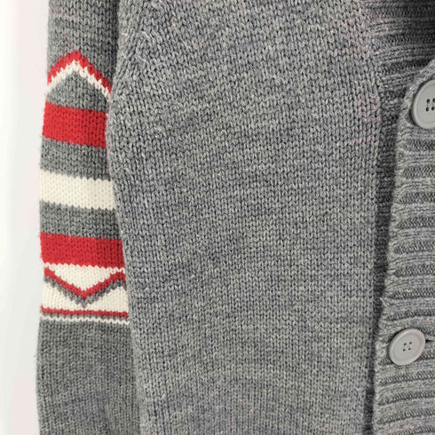 トミー TOMMY フーデッド ショールカラー ロングカーディガン メンズ import:M
