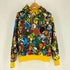 アベイシングエイプ A BATHING APE BAPE MILO マイロ プリント 総柄 リバーシブル パーカー メンズ JPN:M