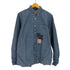 アベイシングエイプ A BATHING APE エイプヘッド パッチワーク リペア加工 デニム B.D シャツ メンズ JPN:L