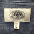 アベイシングエイプ A BATHING APE エイプヘッド パッチワーク リペア加工 デニム B.D シャツ メンズ JPN:L