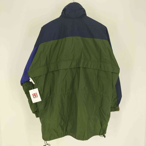 コロンビア Columbia Gizzmo ロゴ ワッペン ナイロン 切替 比翼 ジップアップ ナイロン ジャケット メンズ import:L