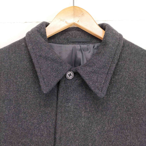 LIFE BRAD カシミヤ混ウールステンカラーコート CASHMERE&WOOL メンズ L