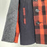 ショット Schott USA製 U.S. 740N PEAJACKET クレイジー チェック ナイロン ウール ピーコート メンズ US:38