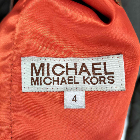 マイケルコース Michael Kors レザー切替 キルティングジャケット レディース 4