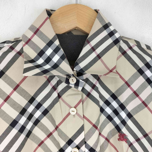 バーバリーロンドン BURBERRY LONDON ノヴァチェックシャツ レディース 38