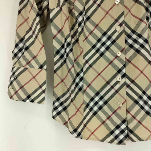バーバリーロンドン BURBERRY LONDON ノヴァチェックシャツ レディース 38