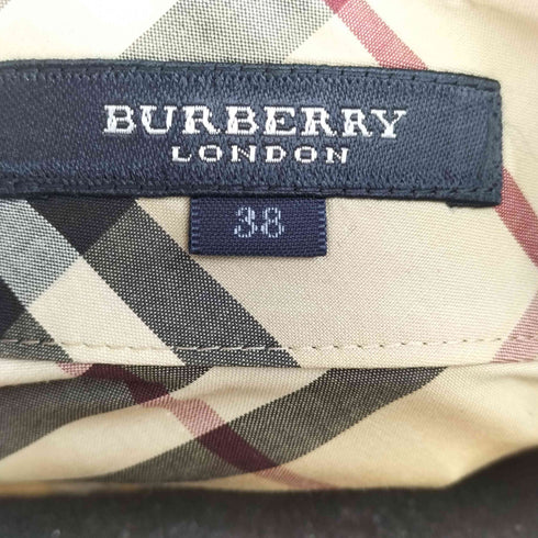 バーバリーロンドン BURBERRY LONDON ノヴァチェックシャツ レディース 38