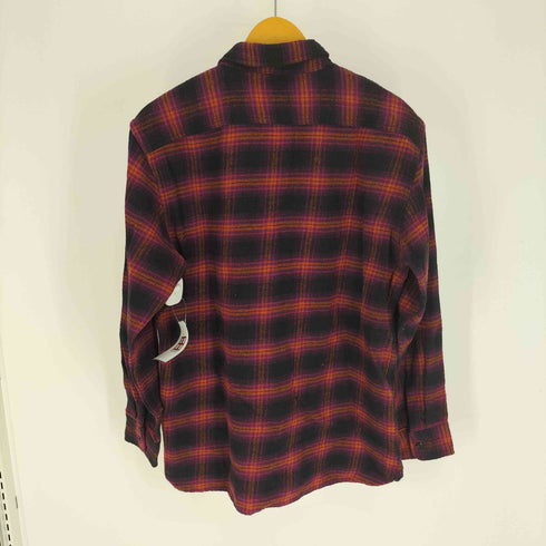 リーバイス Levis RELAXED Classic Flannel Shirt Worker Check Long Sleeve フラップポケット チェック フランネル シャツ メンズ import:M