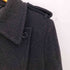 Domon homme ウールナイロン ロングステンカラーコート メンズ