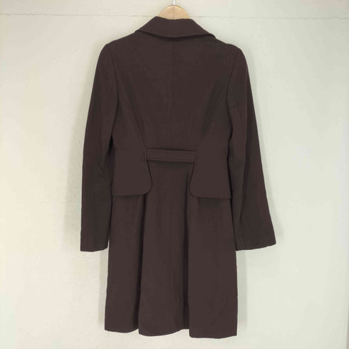 ビーシービージーマックスアズリア BCBG MAXAZRIA ベルトデザインロングコート MADE IN USA レディース