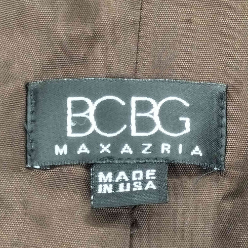 ビーシービージーマックスアズリア BCBG MAXAZRIA ベルトデザインロングコート MADE IN USA レディース