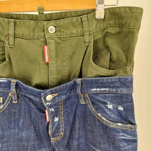 ディースクエアード DSQUARED2 20SS Twin Pack Straight Leg Sharpei Jeans ツインパック ジーンズ メンズ 52