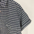 HECT Big W-pocket Draw Cord Seersucker Check S/S Shirt ビッグシルエット ダブルポケット ドローコード シアサッカーチェックシャツ メンズ JPN:S