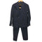 ポロバイラルフローレン Polo by RALPH LAUREN ストライプ ダブルブレスト ジャケット スラックス パンツ セットアップ メンズ 40R/33-33
