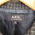 アーペーセー A.P.C. HARRIS TWEED 千鳥格子 ツイードコート レディース import:XS
