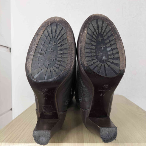 MADE IN ITALY レザーロングブーツ レディース 37