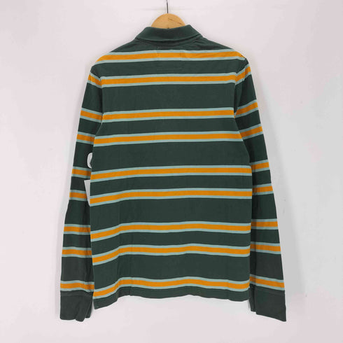 アバクロンビーアンドフィッチ Abercrombie & Fitch 刺繍ラガーシャツ メンズ import:M