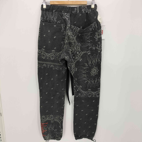 タインダブルプッシュ TAIN DOUBLE PUSH ペイスリー スウェット パンツ メンズ