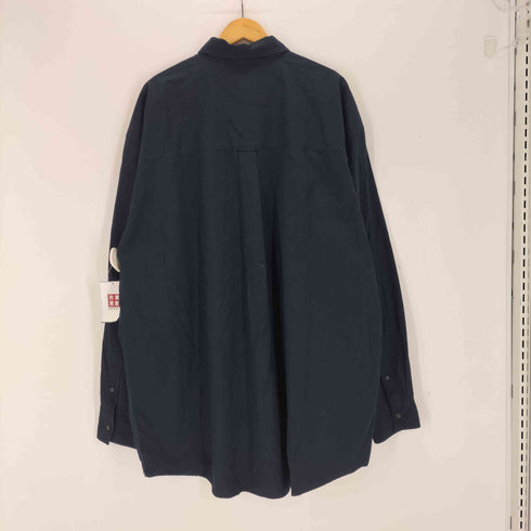 チャップス CHAPS easy care ワンポイント刺繍 ロングシャツ メンズ 2XL