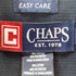 チャップス CHAPS easy care ワンポイント刺繍 ロングシャツ メンズ 2XL
