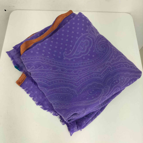 エトロミラノ ETRO MILANO ペイズリー柄ストール レディース