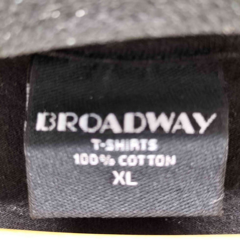 ブロードウェイ BROADWAY バンドプリントS/Sカットソー バンTEE ウォッシュド メンズ JPN:XL