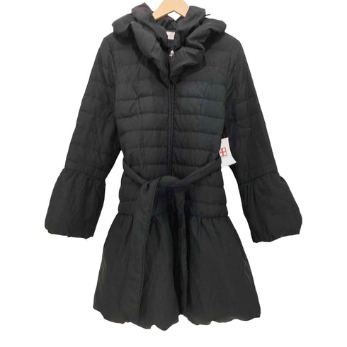 トゥービーシック TO BE CHIC ドレスダウンコート ロング ピンク リボン Aライン レディース