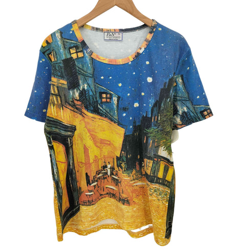 P&N 90‐00S アート フルプリント S/S Tシャツ メンズ import:XL